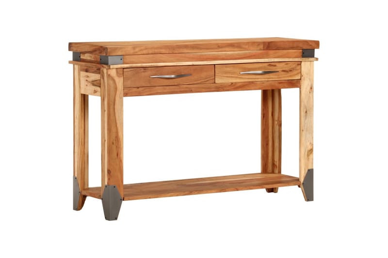 beBasic Konsollbord 110x34x74 cm heltre akasie - Brun - Møbler - Bord - Avlastningsbord - Sengebord & nattbord