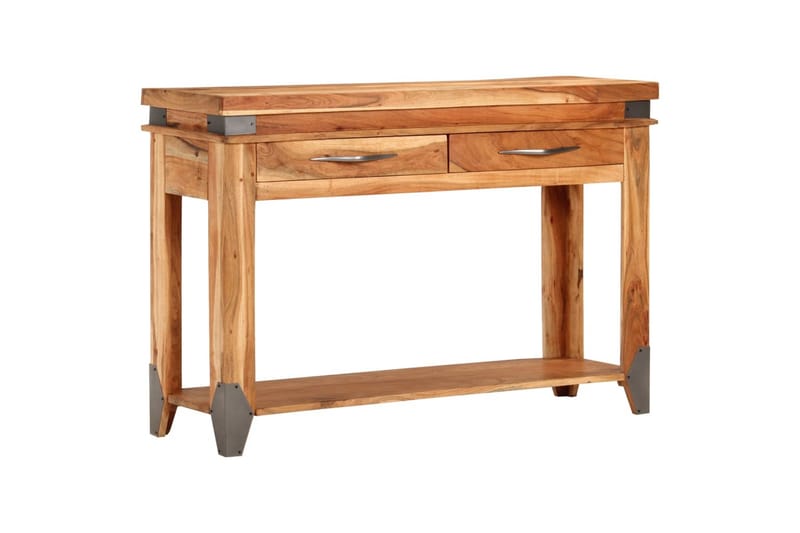 beBasic Konsollbord 110x34x74 cm heltre akasie - Brun - Møbler - Bord - Avlastningsbord - Sengebord & nattbord