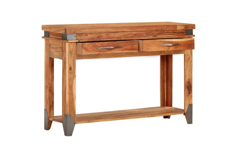 beBasic Konsollbord 110x34x74 cm heltre akasie - Brun - Møbler - Bord - Avlastningsbord - Sengebord & nattbord