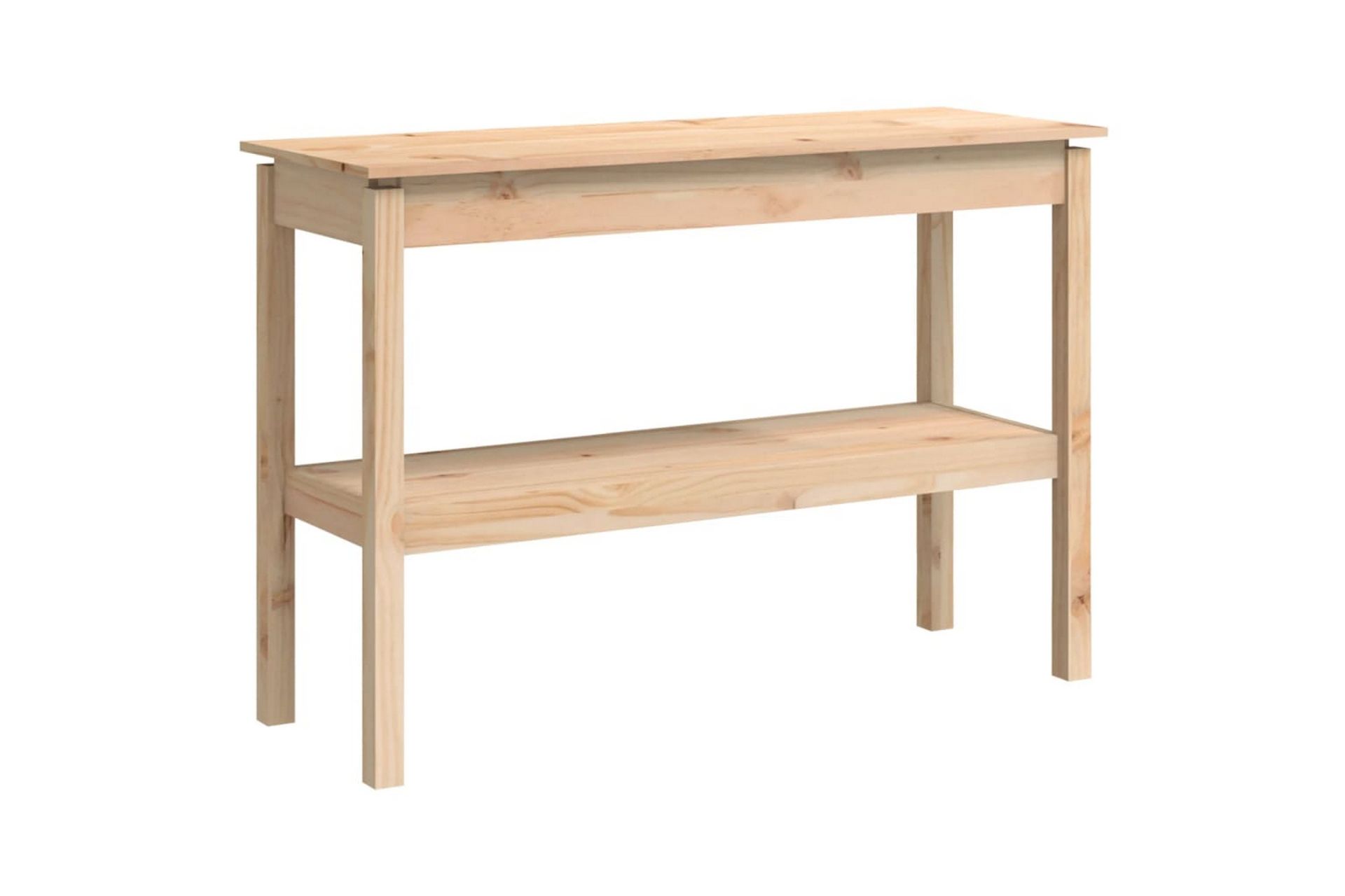 beBasic Konsollbord 110x40x75 cm heltre furu - Brun - Møbler - Bord - Avlastningsbord - Konsollbord