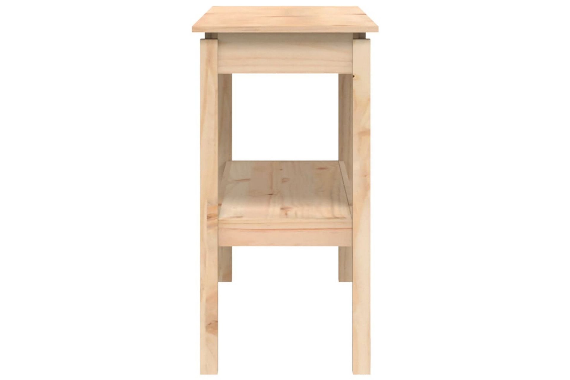 beBasic Konsollbord 110x40x75 cm heltre furu - Brun - Møbler - Bord - Avlastningsbord - Konsollbord