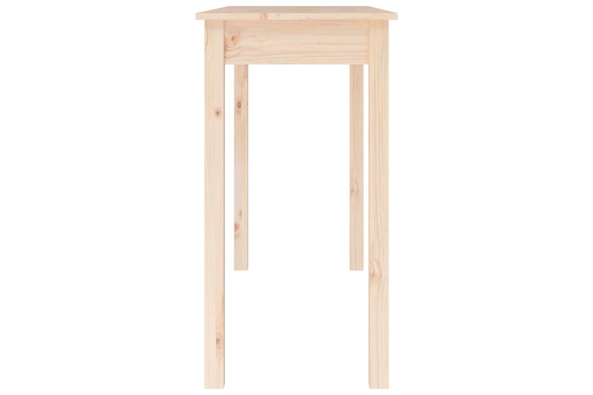 beBasic Konsollbord 110x40x75 cm heltre furu - Brun - Møbler - Bord - Avlastningsbord - Konsollbord