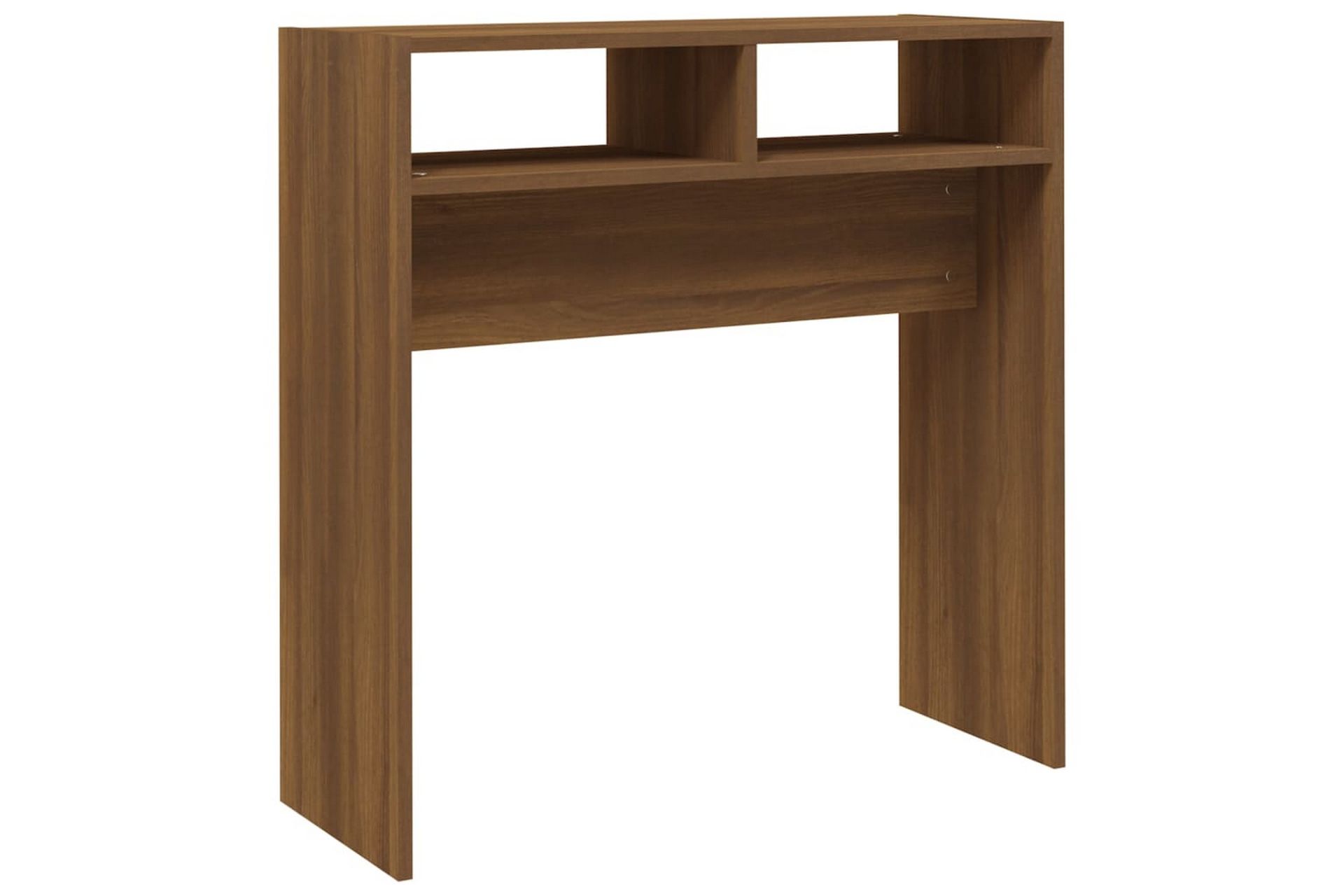 beBasic Konsollbord brun eik 78x30x80 cm konstruert tre - Brun - Møbler - Bord - Avlastningsbord - Konsollbord