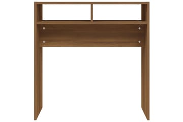 beBasic Konsollbord brun eik 78x30x80 cm konstruert tre - Brun - Møbler - Bord - Avlastningsbord - Konsollbord