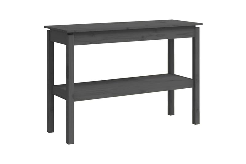 beBasic Konsollbord grå 110x40x75 cm heltre furu - GrÃ¥ - Gangbord - Konsollbord