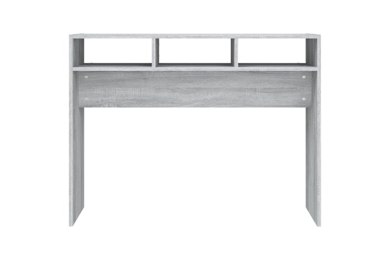 beBasic Konsollbord grå sonoma 105x30x80 cm konstruert tre - GrÃ¥ - Møbler - Bord - Avlastningsbord - Gangbord