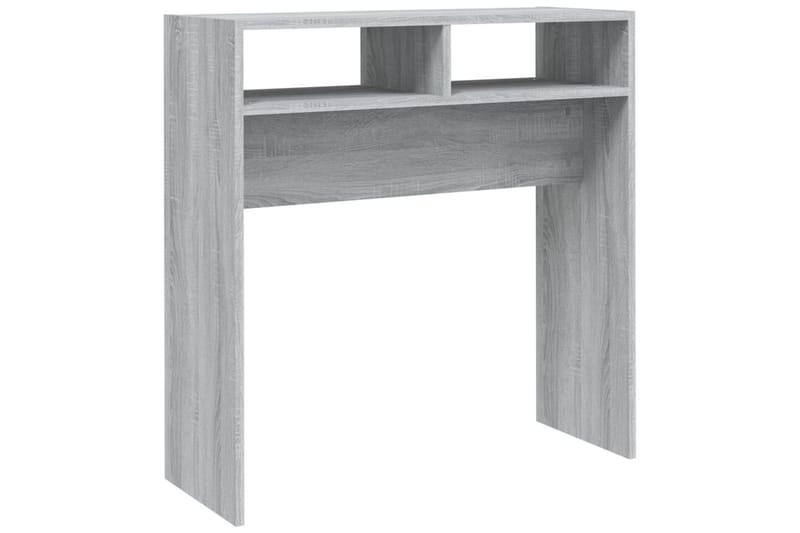 beBasic Konsollbord grå sonoma 78x30x80 cm konstruert tre - GrÃ¥ - Møbler - Bord - Avlastningsbord - Konsollbord