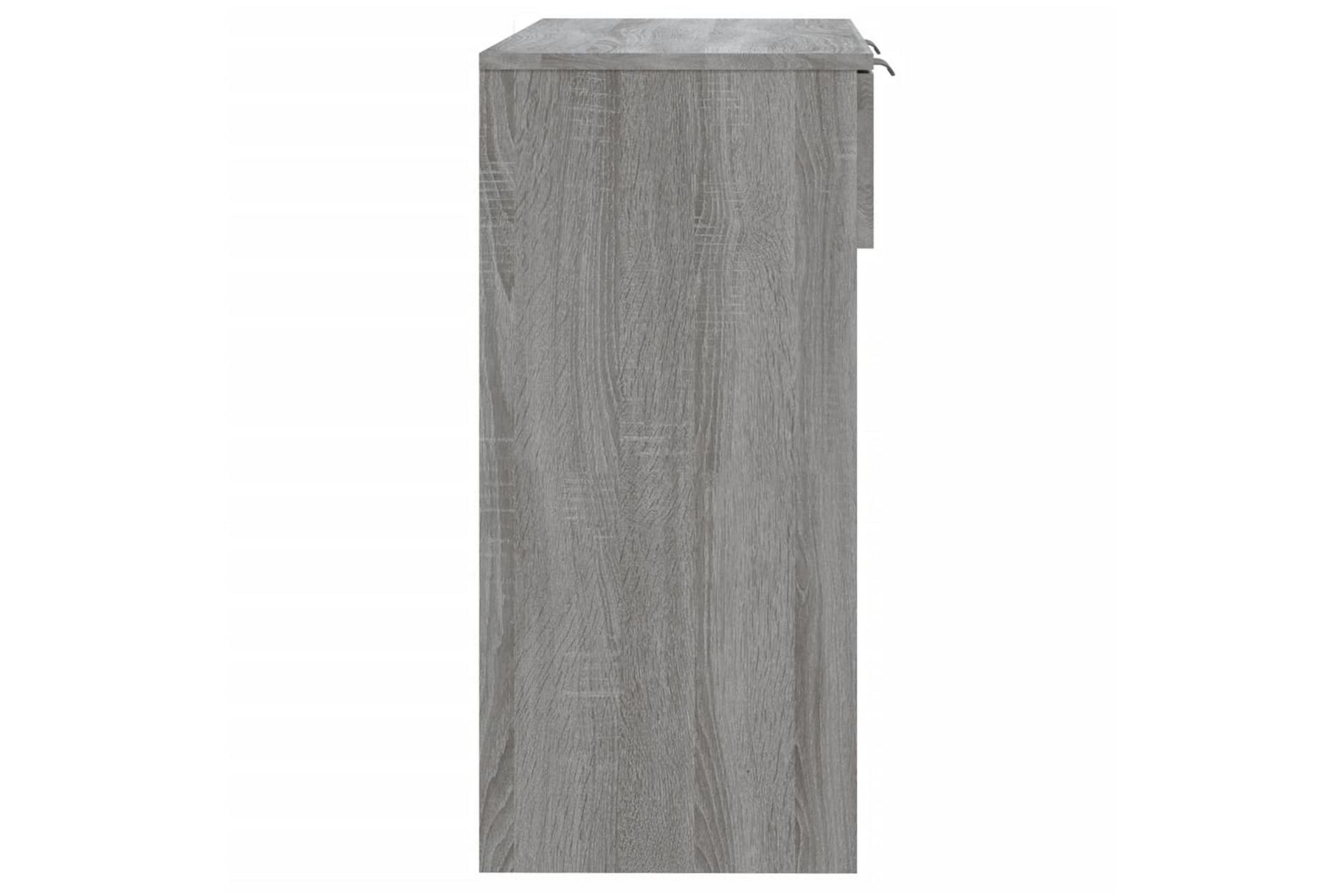 beBasic Konsollbord grå sonoma 90x36x75 cm konstruert tre - GrÃ¥ - Møbler - Bord - Avlastningsbord - Konsollbord