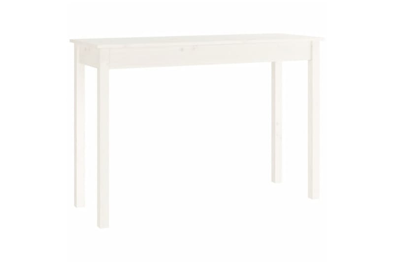 beBasic Konsollbord hvit 110x40x75 cm heltre furu - Hvit - Møbler - Bord - Avlastningsbord - Konsollbord