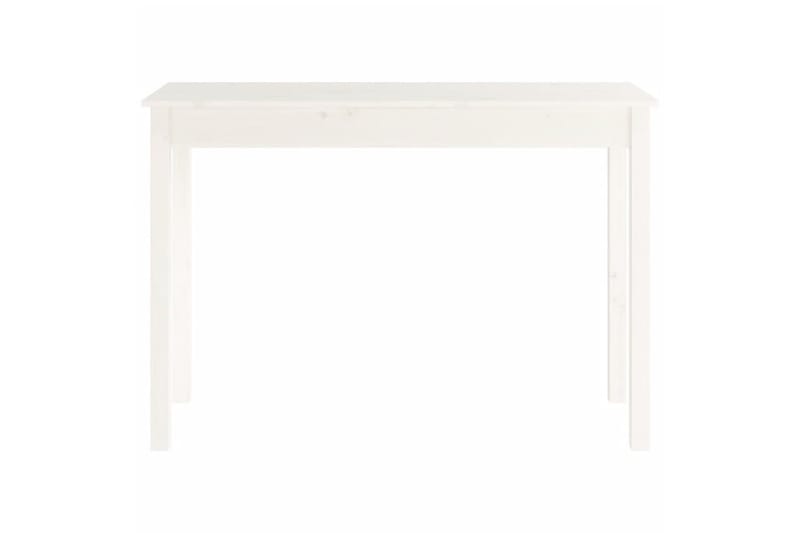 beBasic Konsollbord hvit 110x40x75 cm heltre furu - Hvit - Møbler - Bord - Avlastningsbord - Konsollbord