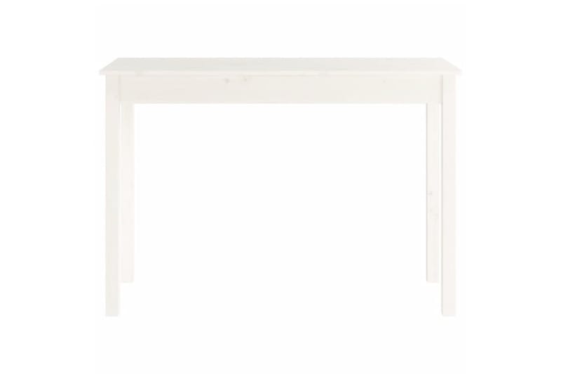 beBasic Konsollbord hvit 110x40x75 cm heltre furu - Hvit - Gangbord - Konsollbord