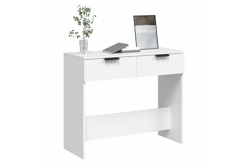 beBasic Konsollbord hvit 90x36x75 cm konstruert tre - Hvit - Møbler - Bord - Avlastningsbord - Gangbord