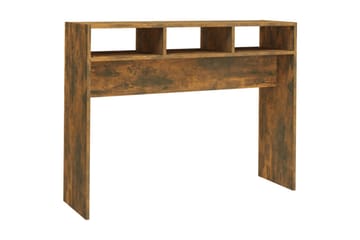 beBasic Konsollbord røkt eik 105x30x80 cm konstruert tre - Brun - Møbler - Bord - Avlastningsbord - Gangbord