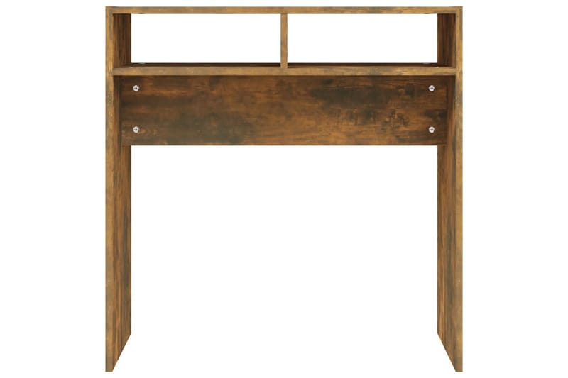 beBasic Konsollbord røkt eik 78x30x80 cm konstruert tre - Brun - Møbler - Bord - Avlastningsbord - Konsollbord