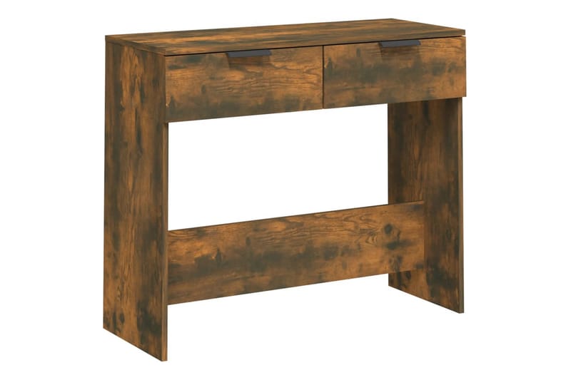 beBasic Konsollbord røkt eik 90x36x75 cm konstruert tre - Brun - Møbler - Bord - Avlastningsbord - Konsollbord