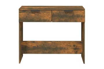 beBasic Konsollbord røkt eik 90x36x75 cm konstruert tre - Brun - Møbler - Bord - Avlastningsbord - Konsollbord