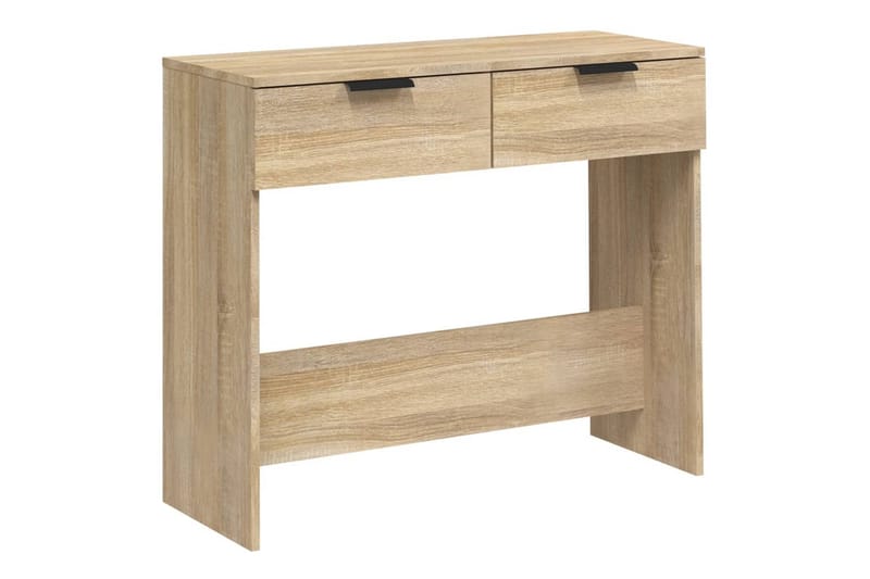 beBasic Konsollbord sonoma eik 90x36x75 cm konstruert tre - Brun - Møbler - Bord - Avlastningsbord - Konsollbord