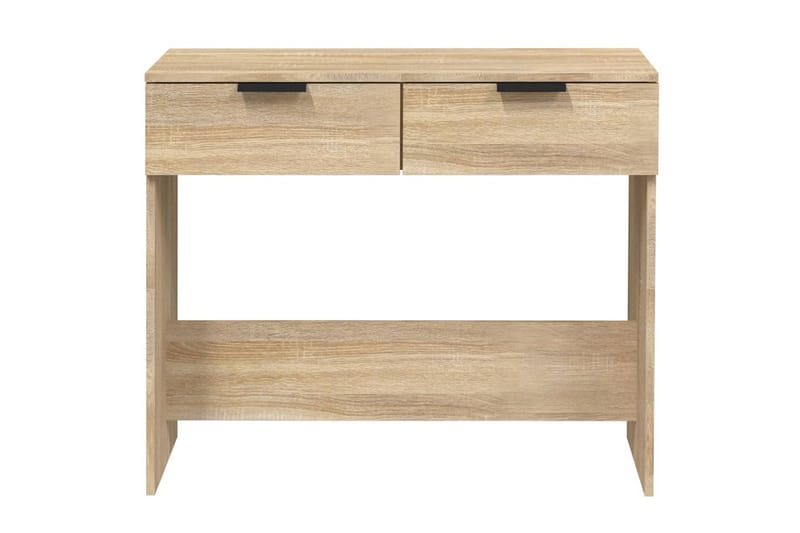 beBasic Konsollbord sonoma eik 90x36x75 cm konstruert tre - Brun - Møbler - Bord - Avlastningsbord - Konsollbord