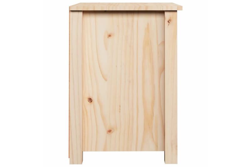 beBasic Nattbord 2 stk 40x35x49 heltre furu - Brun - Sengebord & nattbord