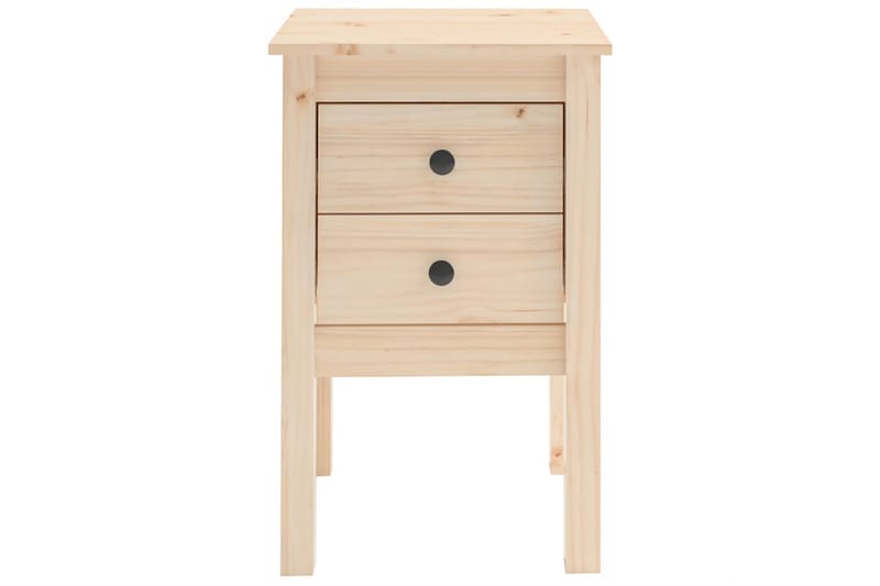 beBasic Nattbord 2 stk 40x35x61,5 heltre furu - Brun - Sengebord & nattbord