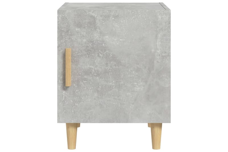 beBasic Nattbord 2 stk betonggrå konstruert tre - GrÃ¥ - Møbler - Bord - Avlastningsbord - Sengebord & nattbord