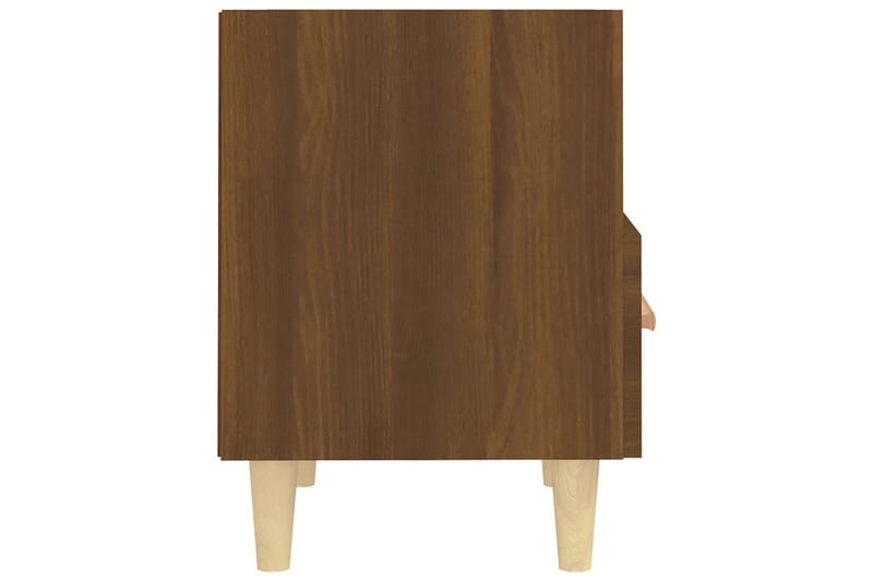 beBasic Nattbord 2 stk brun eik 40x35x47 cm - Brun - Møbler - Bord - Avlastningsbord - Sengebord & nattbord