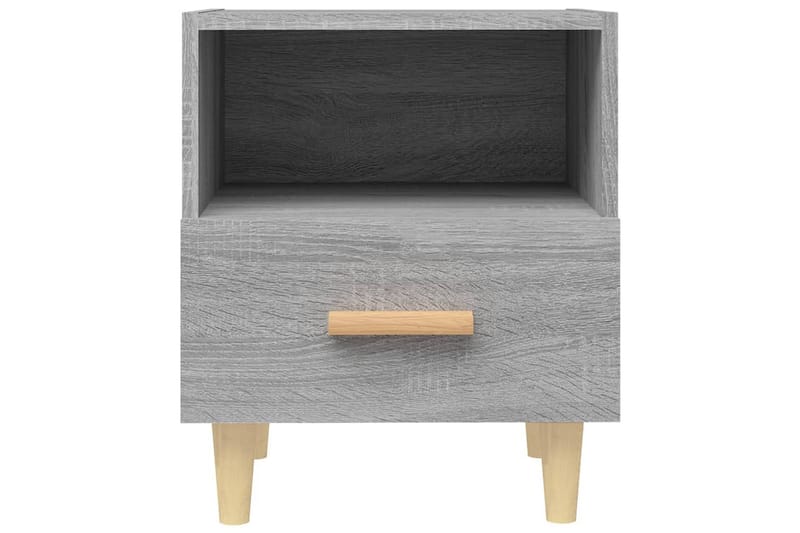 beBasic Nattbord 2 stk grå sonoma 40x35x47 cm - GrÃ¥ - Møbler - Bord - Avlastningsbord - Sengebord & nattbord