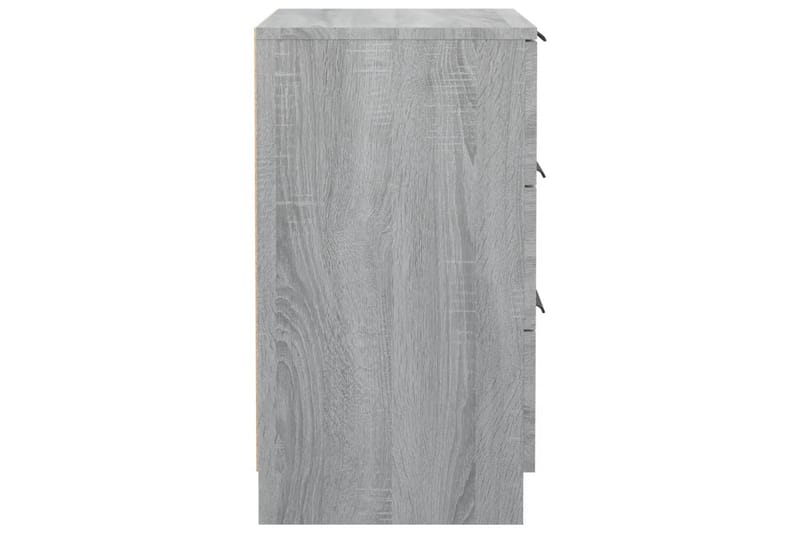 beBasic Nattbord 2 stk grå sonoma 40x36x65 cm - GrÃ¥ - Møbler - Bord - Avlastningsbord - Sengebord & nattbord