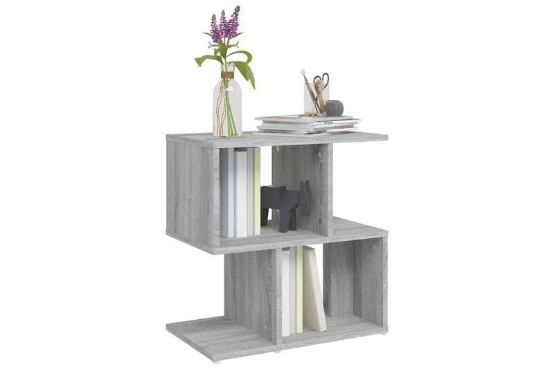 beBasic Nattbord 2 stk grå sonoma 50x30x51,5 cm konstruert tre - GrÃ¥ - Møbler - Bord - Avlastningsbord - Sengebord & nattbord