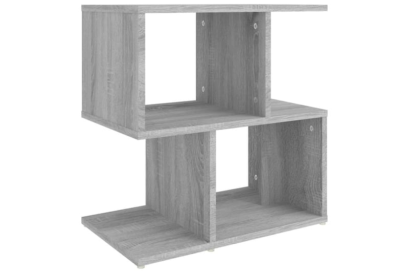beBasic Nattbord 2 stk grå sonoma 50x30x51,5 cm konstruert tre - GrÃ¥ - Møbler - Bord - Avlastningsbord - Sengebord & nattbord