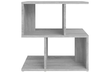 beBasic Nattbord 2 stk grå sonoma 50x30x51,5 cm konstruert tre - GrÃ¥ - Møbler - Bord - Avlastningsbord - Sengebord & nattbord