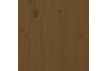 beBasic Nattbord 2 stk honningbrun 40x35x61,5 cm heltre furu - Brun - Møbler - Bord - Avlastningsbord - Sengebord & nattbord