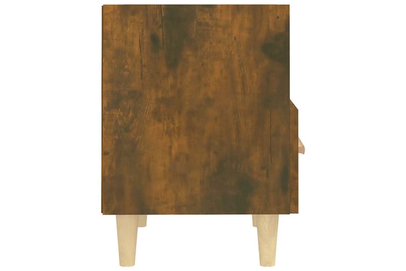 beBasic Nattbord 2 stk røkt eik 40x35x47 cm - Brun - Møbler - Bord - Avlastningsbord - Sengebord & nattbord