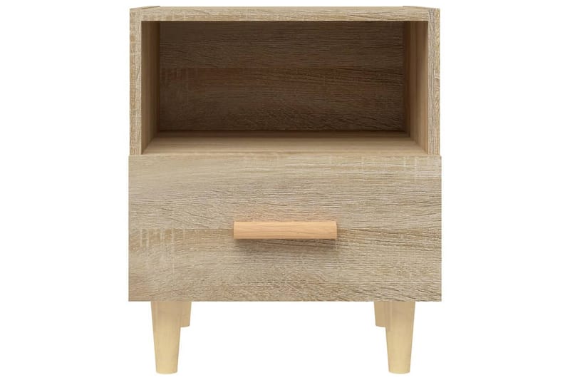 beBasic Nattbord 2 stk sonoma eik 40x35x47 cm - Brun - Møbler - Bord - Avlastningsbord - Sengebord & nattbord