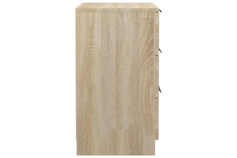 beBasic Nattbord 2 stk sonoma eik 40x36x65 cm - Brun - Møbler - Bord - Avlastningsbord - Sengebord & nattbord