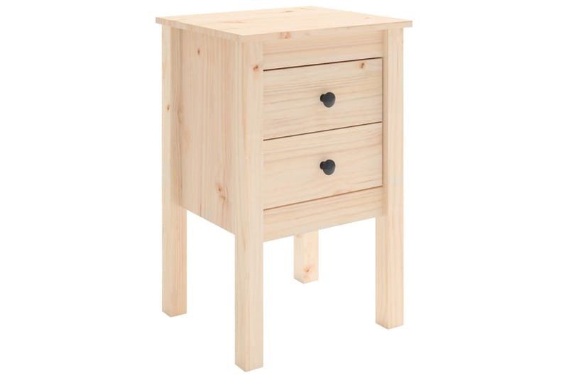 beBasic Nattbord 40x35x61,5 cm heltre furu - Brun - Møbler - Bord - Avlastningsbord - Sengebord & nattbord