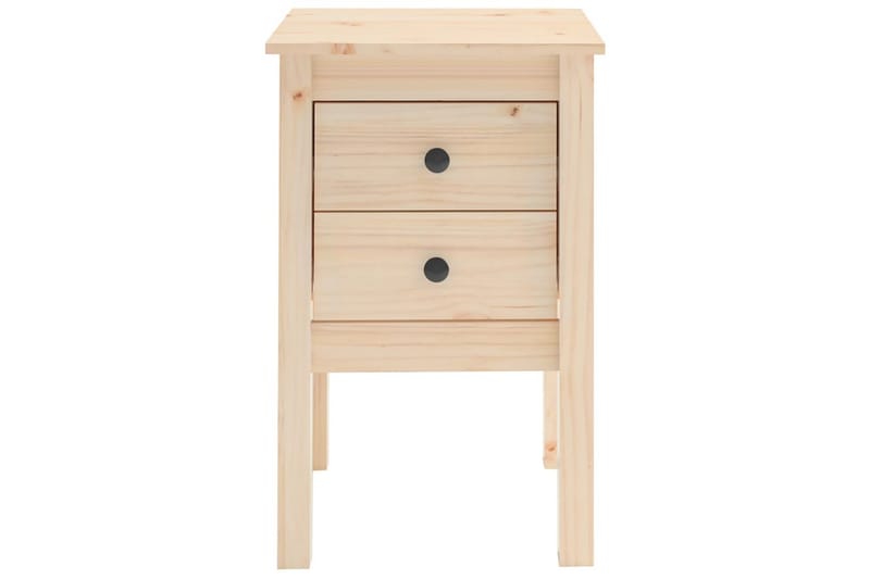 beBasic Nattbord 40x35x61,5 cm heltre furu - Brun - Møbler - Bord - Avlastningsbord - Sengebord & nattbord