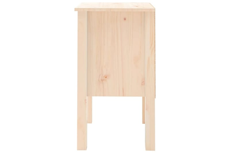 beBasic Nattbord 40x35x61,5 cm heltre furu - Brun - Sengebord & nattbord