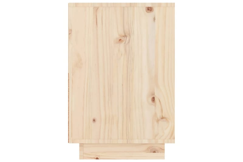 beBasic Nattbord 60x34x51 cm heltre furu - Brun - Sengebord & nattbord