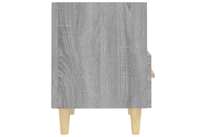 beBasic Nattbord grå sonoma 40x35x47 cm - GrÃ¥ - Møbler - Bord - Avlastningsbord - Sengebord & nattbord