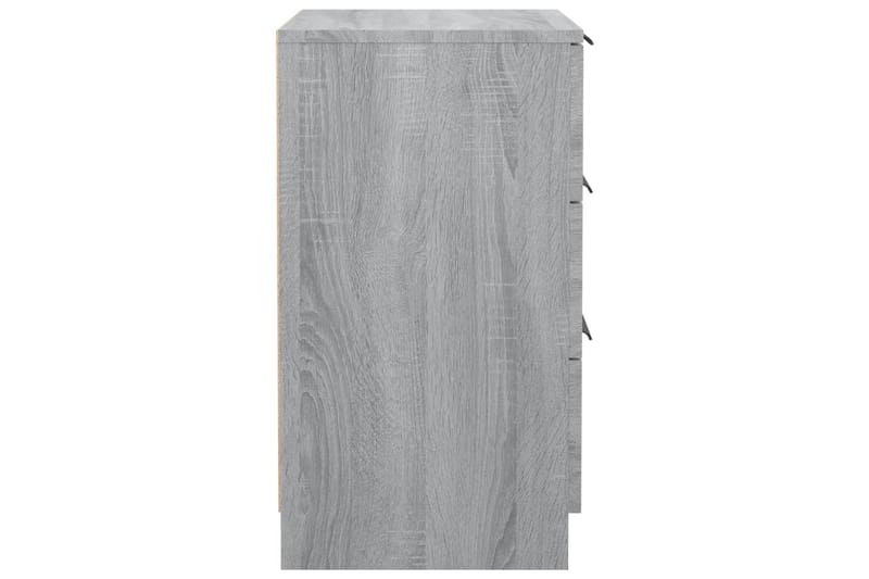beBasic Nattbord grå sonoma 40x36x65 cm - GrÃ¥ - Møbler - Bord - Avlastningsbord - Sengebord & nattbord