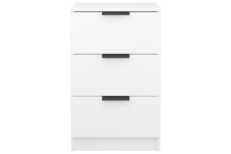 beBasic Nattbord hvit 40x36x65 cm - Hvit - Møbler - Bord - Avlastningsbord - Sengebord & nattbord
