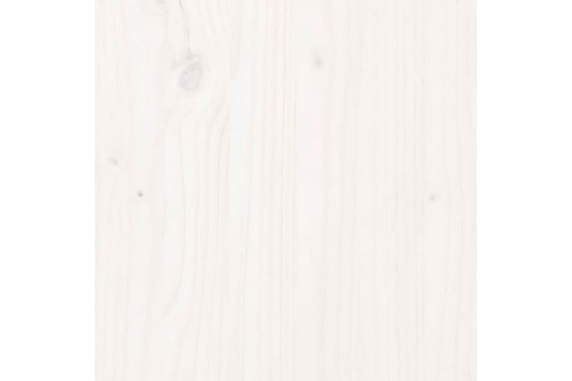 beBasic Nattbord hvit 60x34x51 heltre furu - Hvit - Møbler - Bord - Avlastningsbord - Sengebord & nattbord