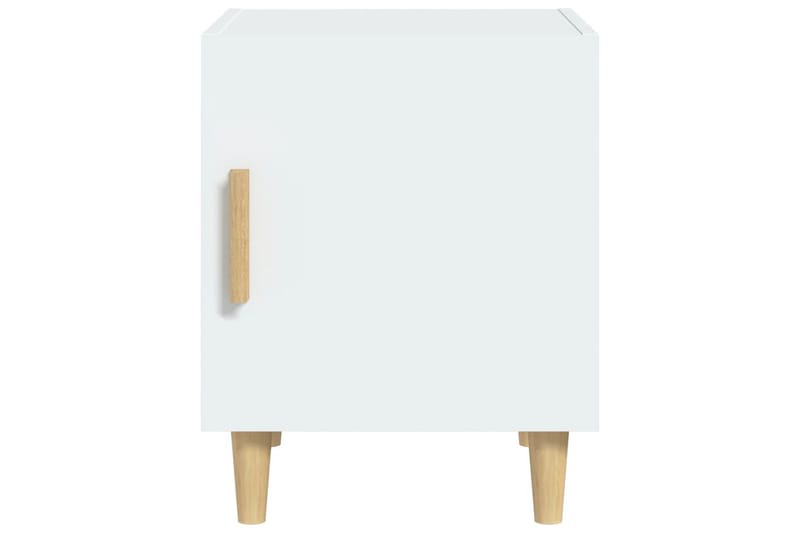 beBasic Nattbord hvit konstruert tre - Hvit - Møbler - Bord - Avlastningsbord - Sengebord & nattbord
