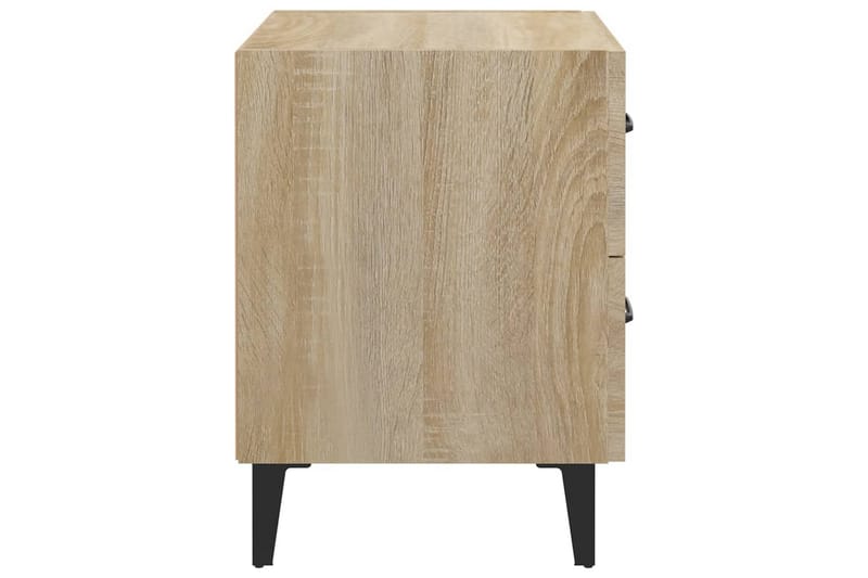 beBasic Nattbord sonoma eik 40x35x47,5 cm - Brun - Sengebord & nattbord