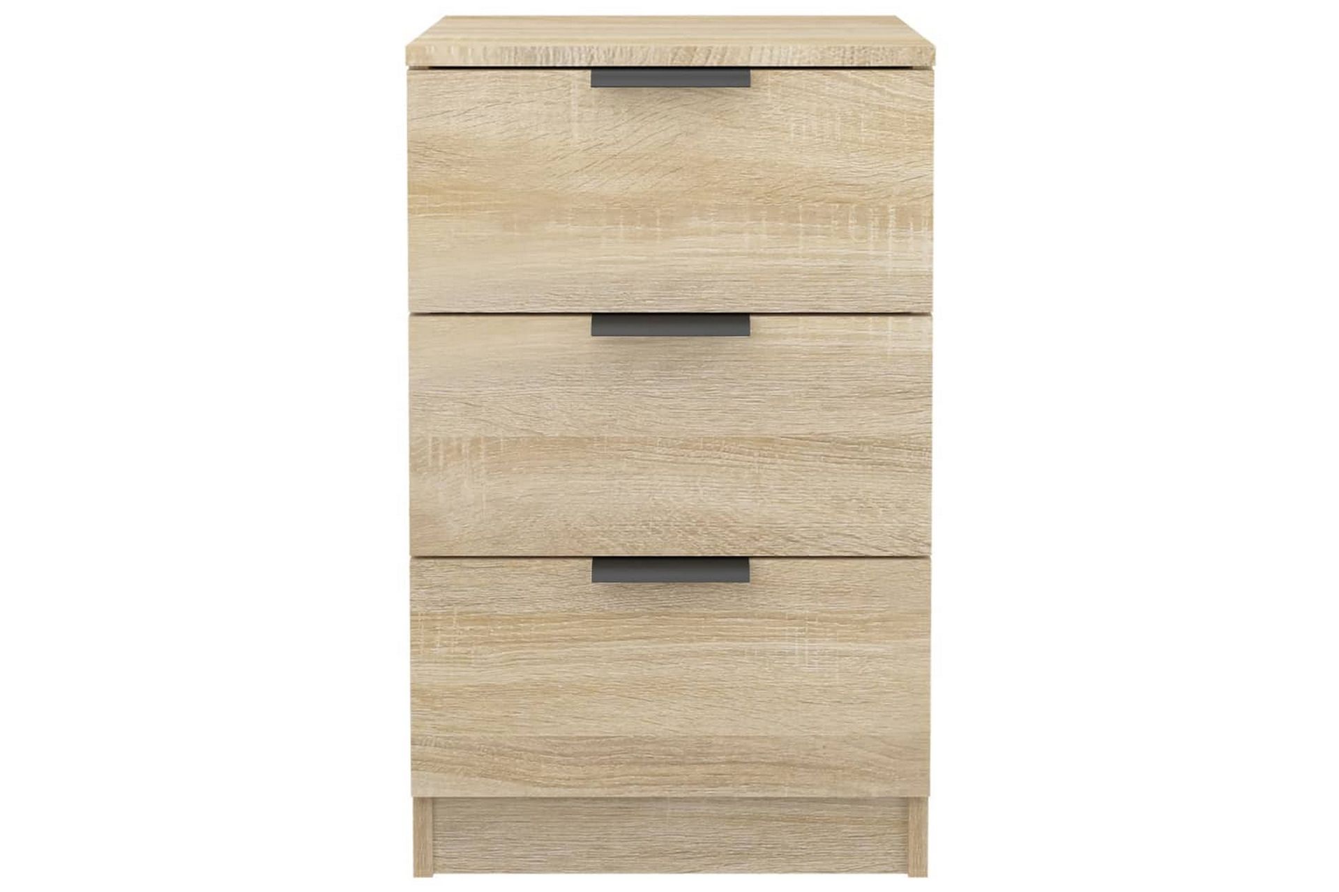 beBasic Nattbord sonoma eik 40x36x65 cm - Brun - Møbler - Bord - Avlastningsbord - Sengebord & nattbord