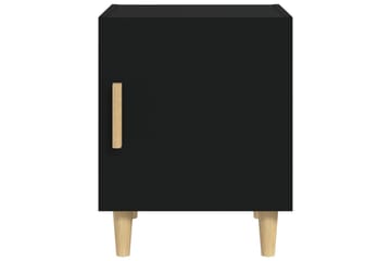beBasic Nattbord svart konstruert tre - Svart - Møbler - Bord - Avlastningsbord - Sengebord & nattbord