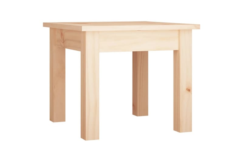 beBasic Salongbord 35x35x30 cm heltre furu - Brun - Møbler - Bord - Avlastningsbord - Lampebord & sidebord