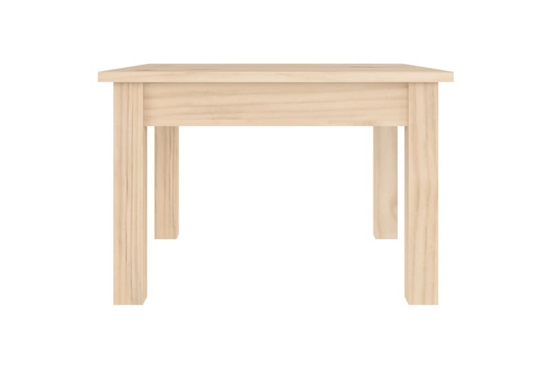 beBasic Salongbord 45x45x30 cm heltre furu - Brun - Møbler - Bord - Avlastningsbord - Lampebord & sidebord