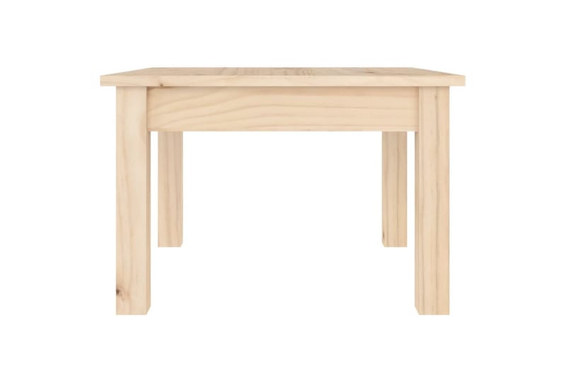 beBasic Salongbord 45x45x30 cm heltre furu - Brun - Møbler - Bord - Avlastningsbord - Lampebord & sidebord